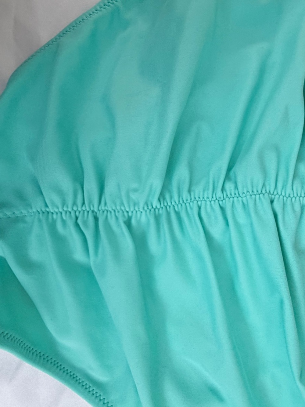 Victoria’s Secret Mint Green Ruched Bikini Bottom Size:Small - Picture 3 of 5